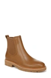 Vince Rue Leather Chelsea Ankle Boots In Brown