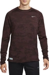 Nike Men's Therma-fit Adv Running Division Long-sleeve Running Top In Brown