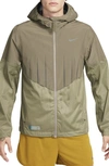 Nike Men's Running Division Aerogami Storm-fit Adv Running Jacket In Green