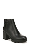 Naturalizer Veeda Waterproof Booties In Black Leather
