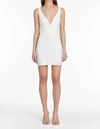 AMANDA UPRICHARD NELLY MINI DRESS IN IVORY