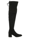 Stuart Weitzman Suede Midland Over-the-knee Boots