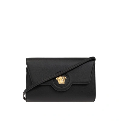 Versace Shoulder Bag In Black