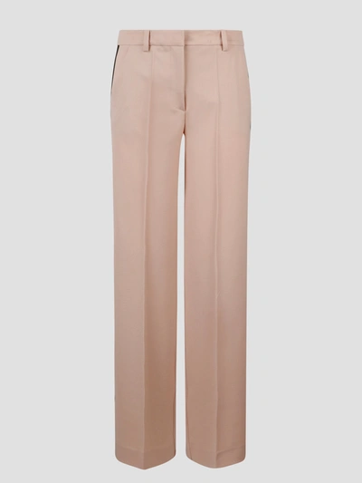 P.a.r.o.s.h Contrasting Side Band Pants In Pink & Purple