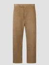 THOM BROWNE CORDUROY UNCOSTRUCTED STRAIGHT TROUSER