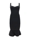 Marni Tailored Sheath Dress With Flounce Hem