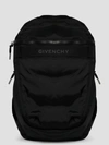 GIVENCHY NYLON BACKPACK WITH FRONTAL LOGO