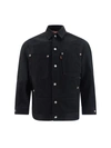 Junya Watanabe Relaxed-fit Wool Jacket In Black