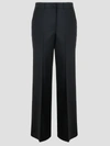 P.a.r.o.s.h Black Cropped Elasticated Pants