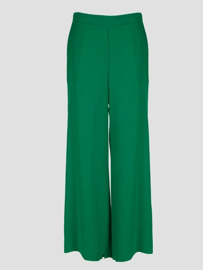 P.a.r.o.s.h Panty Wide Leg Trousers In Green