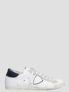 Philippe Model Parisx Sneakers In Leather With Contrasting Heel Tab
