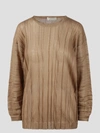 Atomo Factory Semi-sheer Pleated Top