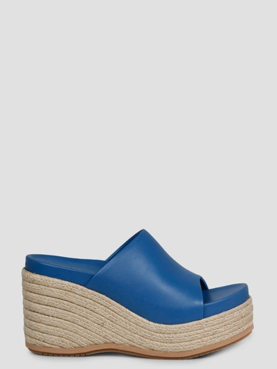 Paloma Barcelo’ Selene Sandals In Blue