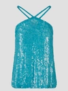 P.a.r.o.s.h P. A.r. O.s. H. Woman Top Turquoise Size M Viscose
