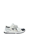 Off-white Runner B Sneakers - Leather - White/ Black