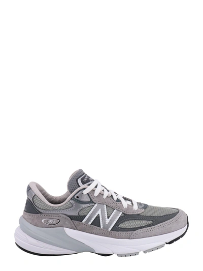 New Balance Made In Usa 990v6 Suede, Leather And Mesh Sneakers In Grey