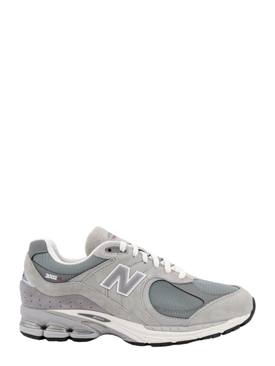NEW BALANCE SUEDE AND MESH SNEAKERS