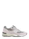 New Balance Miuk 991 Suede And Mesh Sneakers