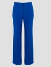 ALBERTA FERRETTI TAILORED ENVER SATIN TROUSERS