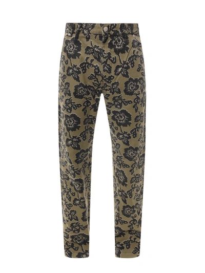DICKIES TIER 0 COTTON TROUSER WITH ALL-OVER FLORAL PRINT