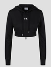 Courrèges Crop Zip Hoodie