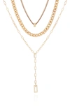 GUESS LAYERED NECKLACE