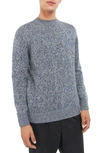 Barbour Men's Atley Wool Sweater In Blue Mix