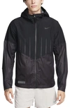 Nike Men's Running Division Aerogami Storm-fit Adv Running Jacket In Black