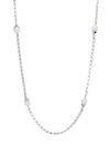 JOHN HARDY Bamboo 11MM White Pearl & Sterling Silver Necklace