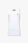 Raf Simons Top White In New