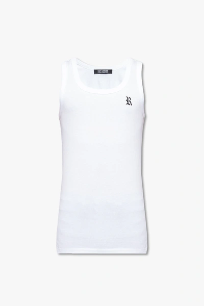 Raf Simons Top White In New