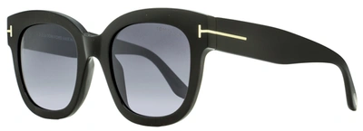 Tom Ford Women's Square Sunglasses Tf613 Beatrix-02 01c Black 52mm