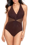 MIRACLESUIT ILLUSIONIST WRAPTURE ONE-PIECE SWIMSUIT