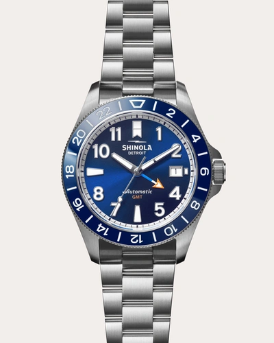 Shinola Monster Automatic Watch In Navy