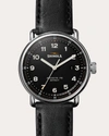 SHINOLA MEN'S STAINLESS STEEL CANFIELD C56 43MM LEATHER-STRAP WATCH