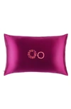 SLIP BLOSSOM NIGHTS PILLOWCASE & SCRUNCHIES SET USD $108 VALUE