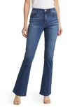 Wit & Wisdom Ab-solution High Waist Itty Bitty Bootcut Jeans In Blue