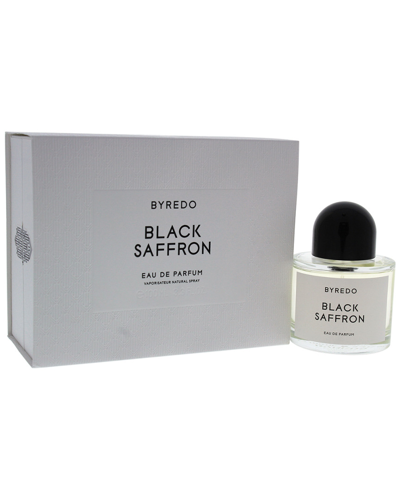 Byredo Unisex 3.4oz Black Saffron Eau De Parfum Spray In Transparent