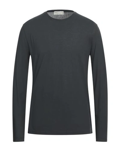 Filippo De Laurentiis Man T-shirt Steel Grey Size 44 Cotton