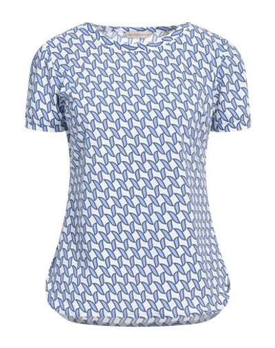 Camicettasnob Woman T-shirt Sky Blue Size 10 Polyamide, Elastane