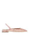 Islo Isabella Lorusso Woman Ballet Flats Pink Size 11 Textile Fibers In Pink