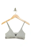 Calvin Klein Triangle Cup Bralette In P7a B10 Grey He