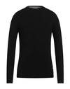 Primo Emporio Man Sweater Black Size Xxl Viscose, Nylon