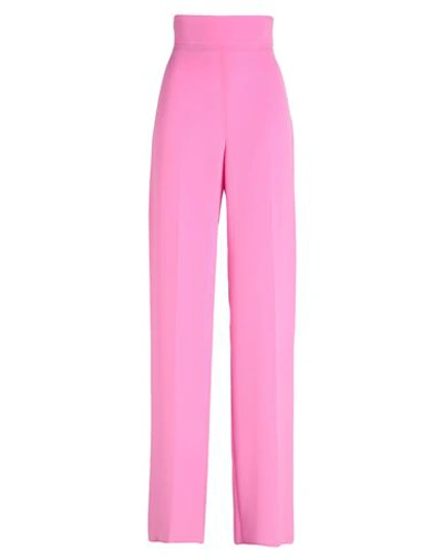 Max Mara Studio Woman Pants Pink Size 4 Triacetate, Polyester In Pink