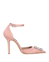 Islo Isabella Lorusso Woman Pumps Pastel Pink Size 11 Textile Fibers In Pink