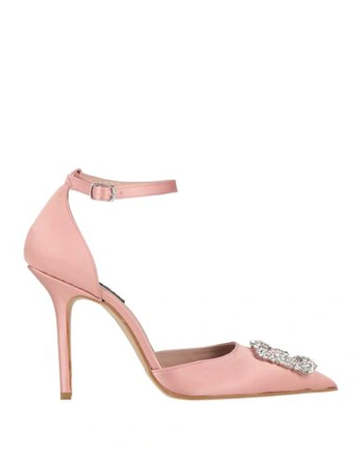 Islo Isabella Lorusso Woman Pumps Pastel Pink Size 11 Textile Fibers