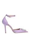 Islo Isabella Lorusso Woman Pumps Light Purple Size 10 Textile Fibers