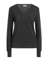 Malo Woman Sweater Steel Grey Size L Cashmere