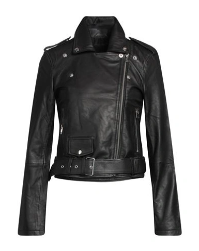 Bolongaro Trevor Woman Jacket Black Size M Sheepskin