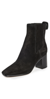 Rag & Bone Astra Chelsea Boots In Black Suede